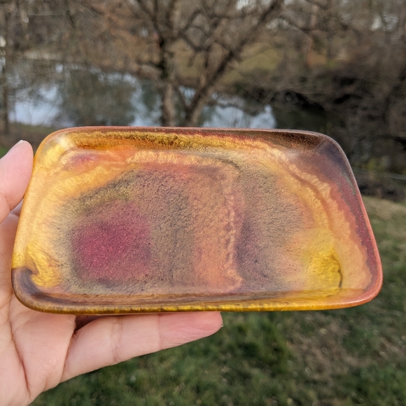 Handmade Tray Colorful Cute Gift Epoxy Resin Soap Dish Rolling 420 - Picture 5 of 14